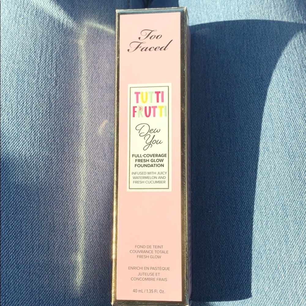 Too Faced Dew You Foundation Porcelain